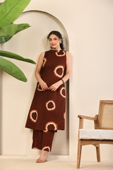 Cocoa Ring Printed Co-ord Set