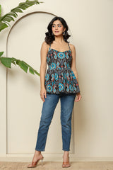 Boho Breeze Spaghetti Top