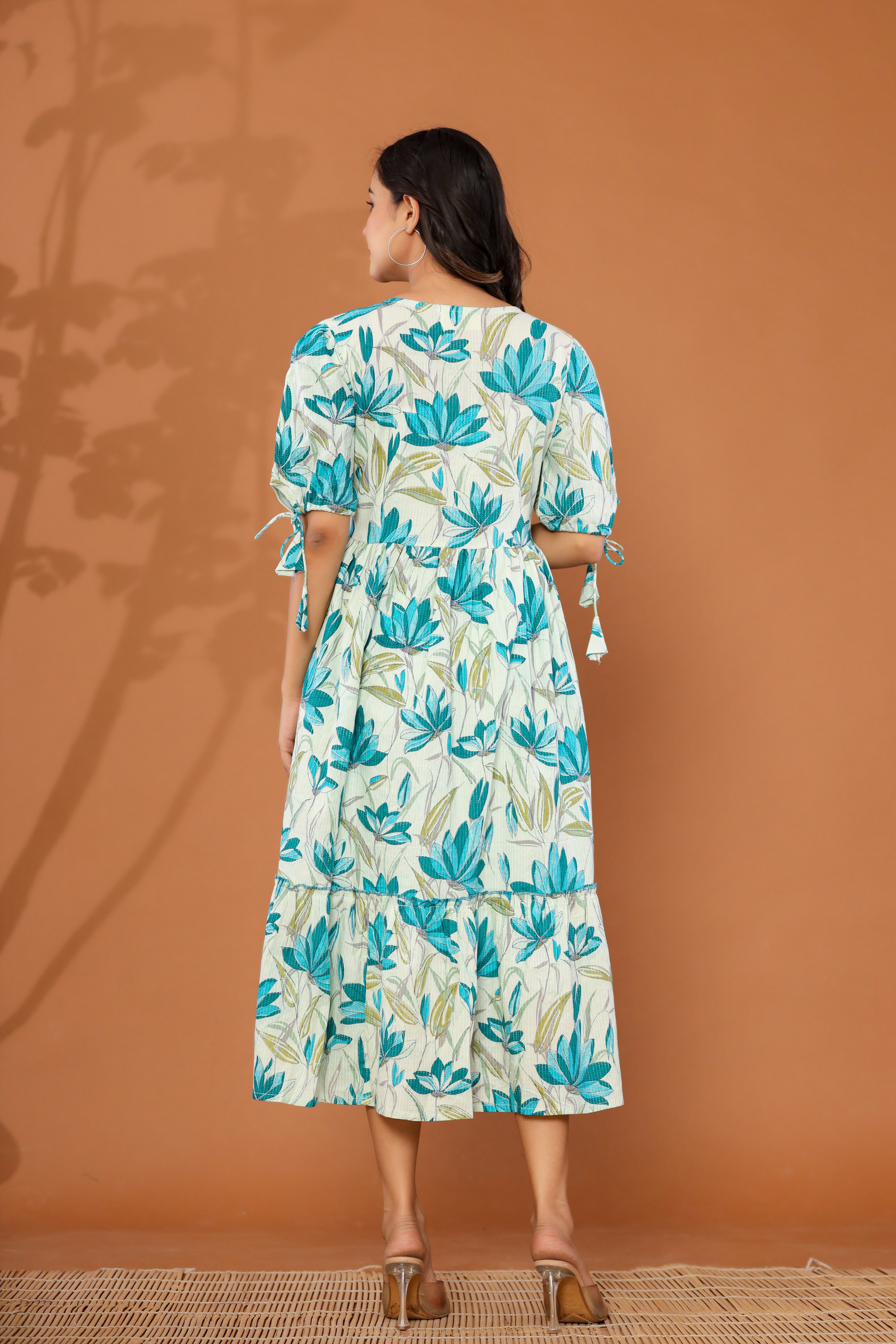 Floral Emblem Dress