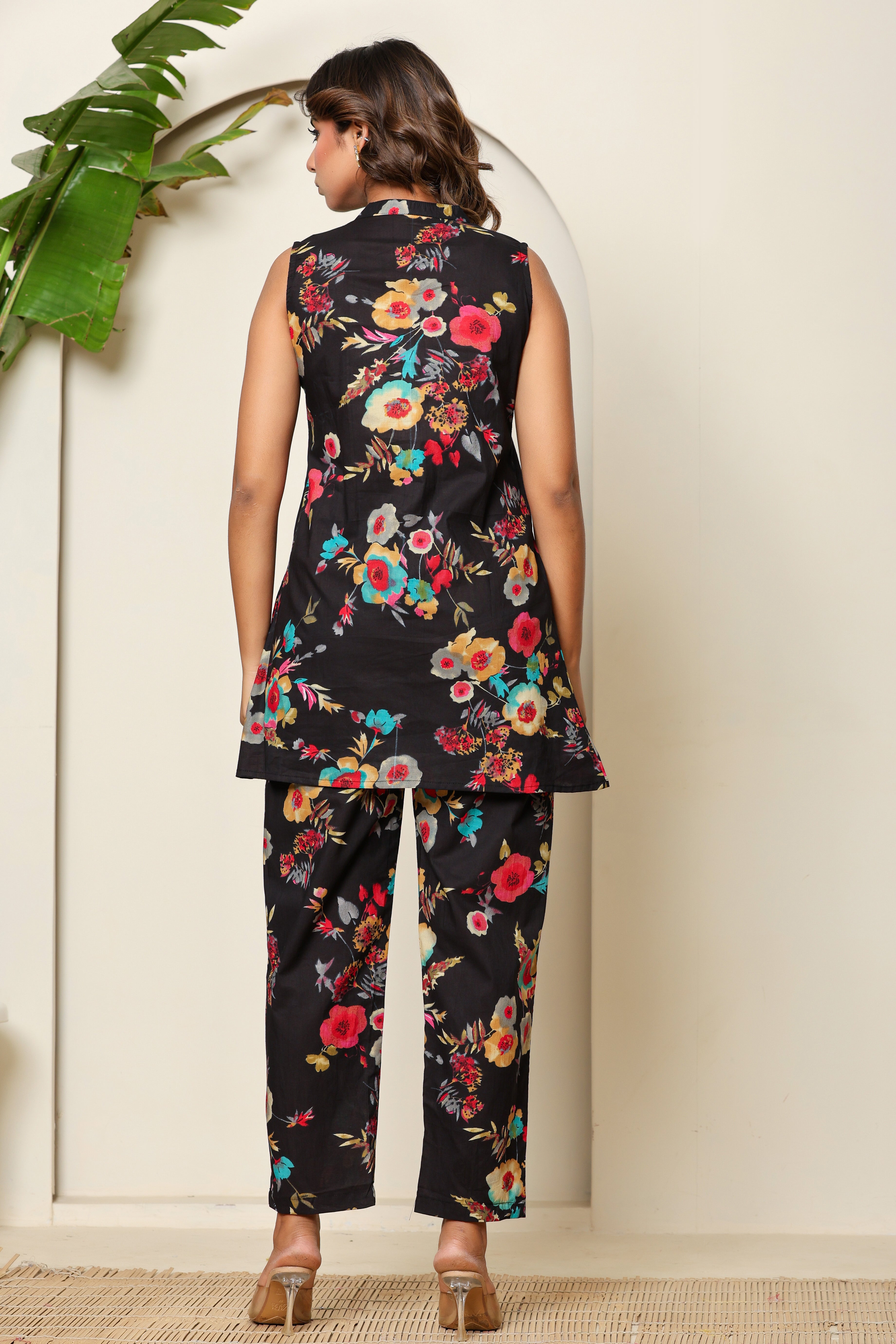 Midnight Bloom Co-ord Set