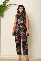 Midnight Bloom Co-ord Set