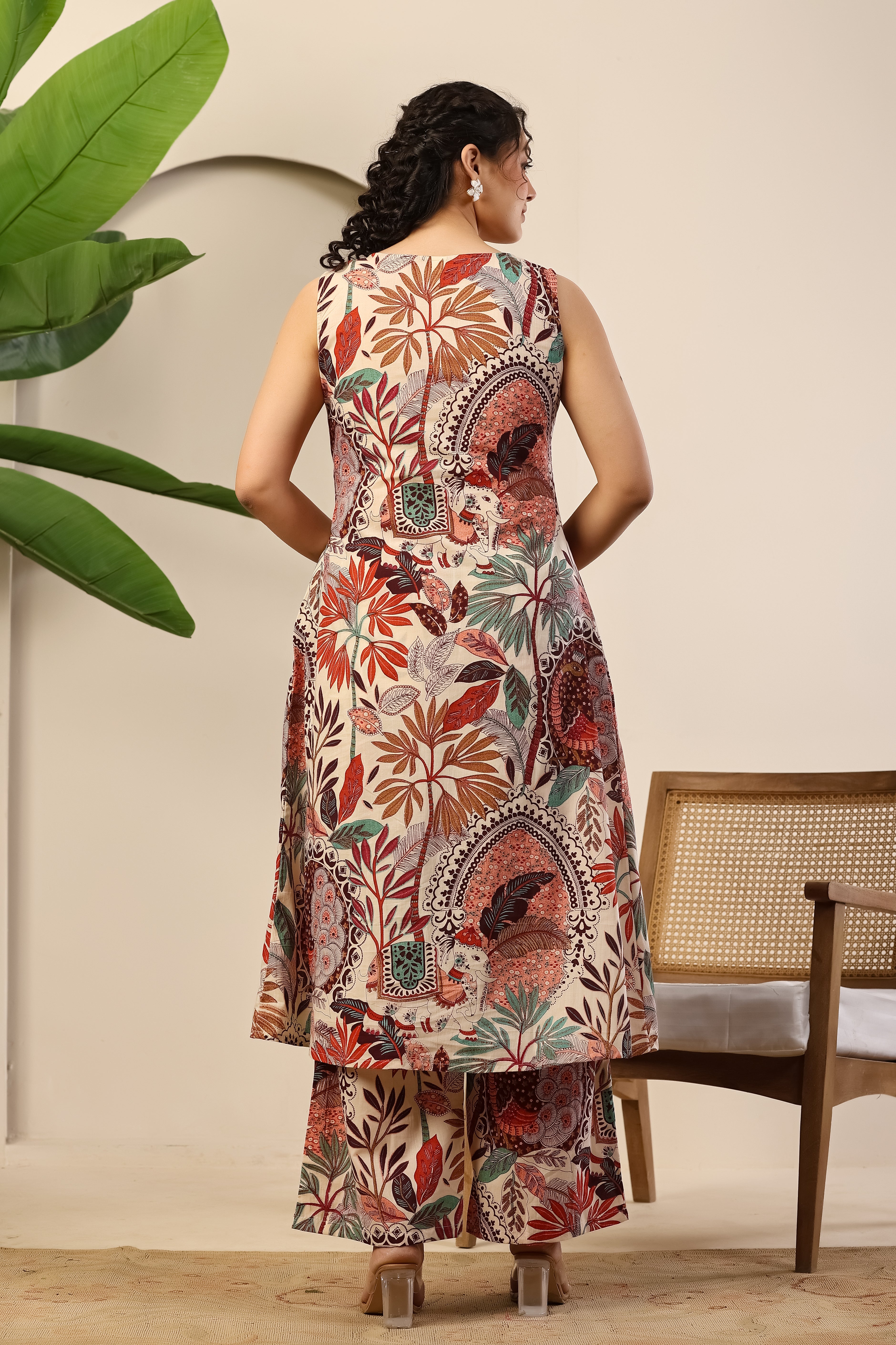 Ivory Garden Printed Co-ord Set