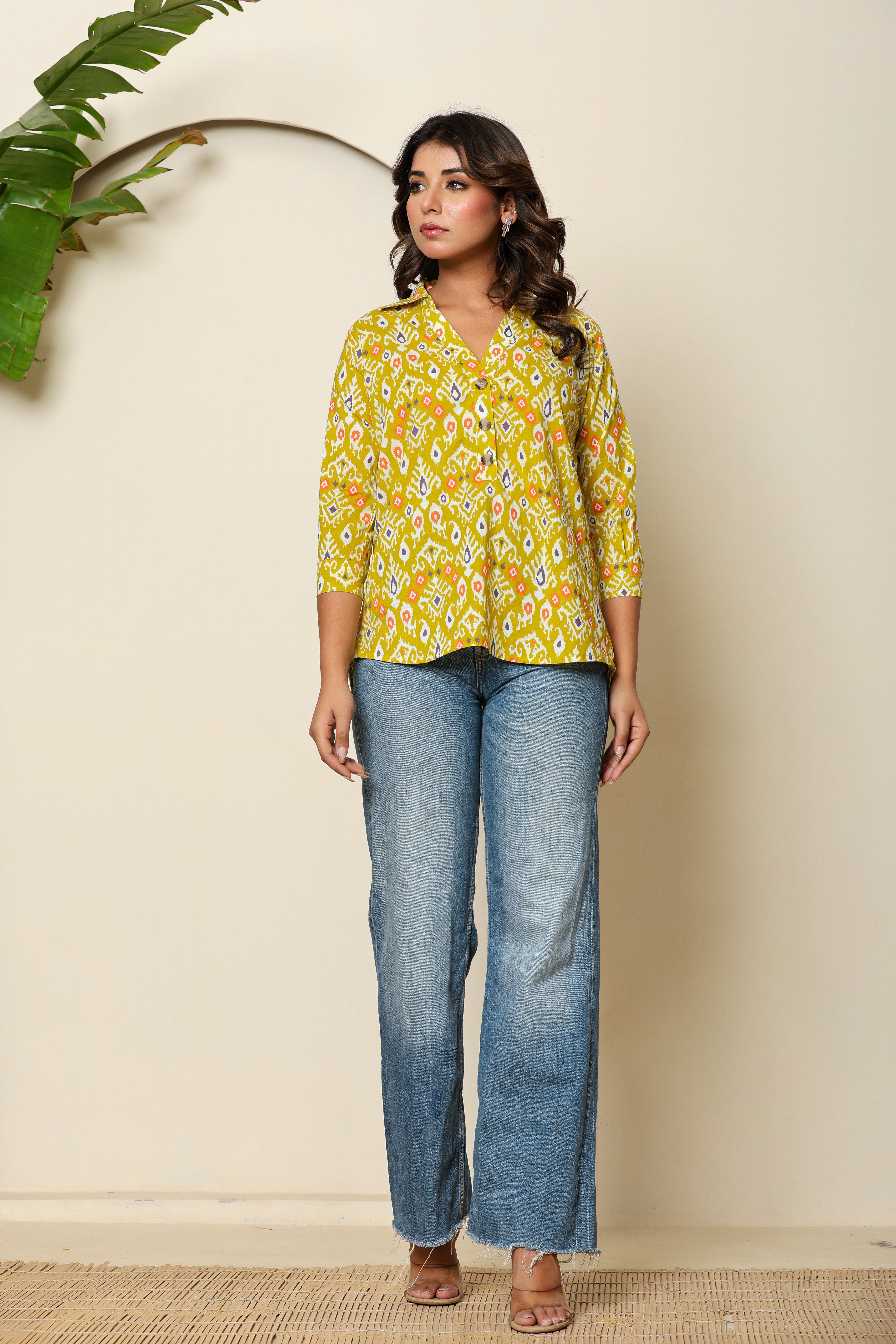 Golden Daze Henley Shirt