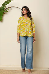 Golden Daze Henley Shirt
