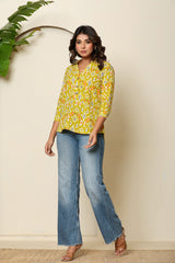 Golden Daze Henley Shirt