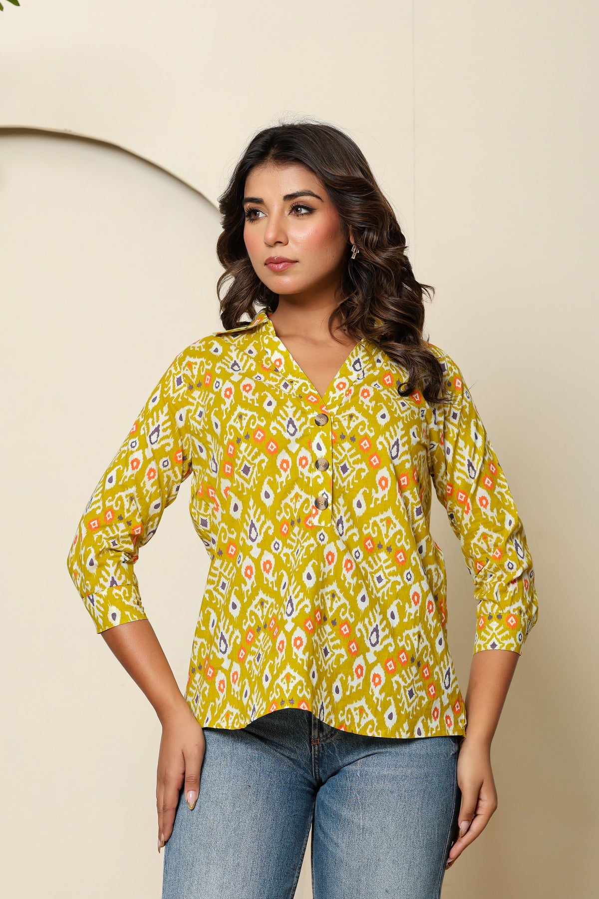 Golden Daze Henley Shirt