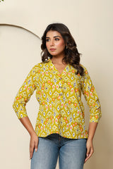 Golden Daze Henley Shirt