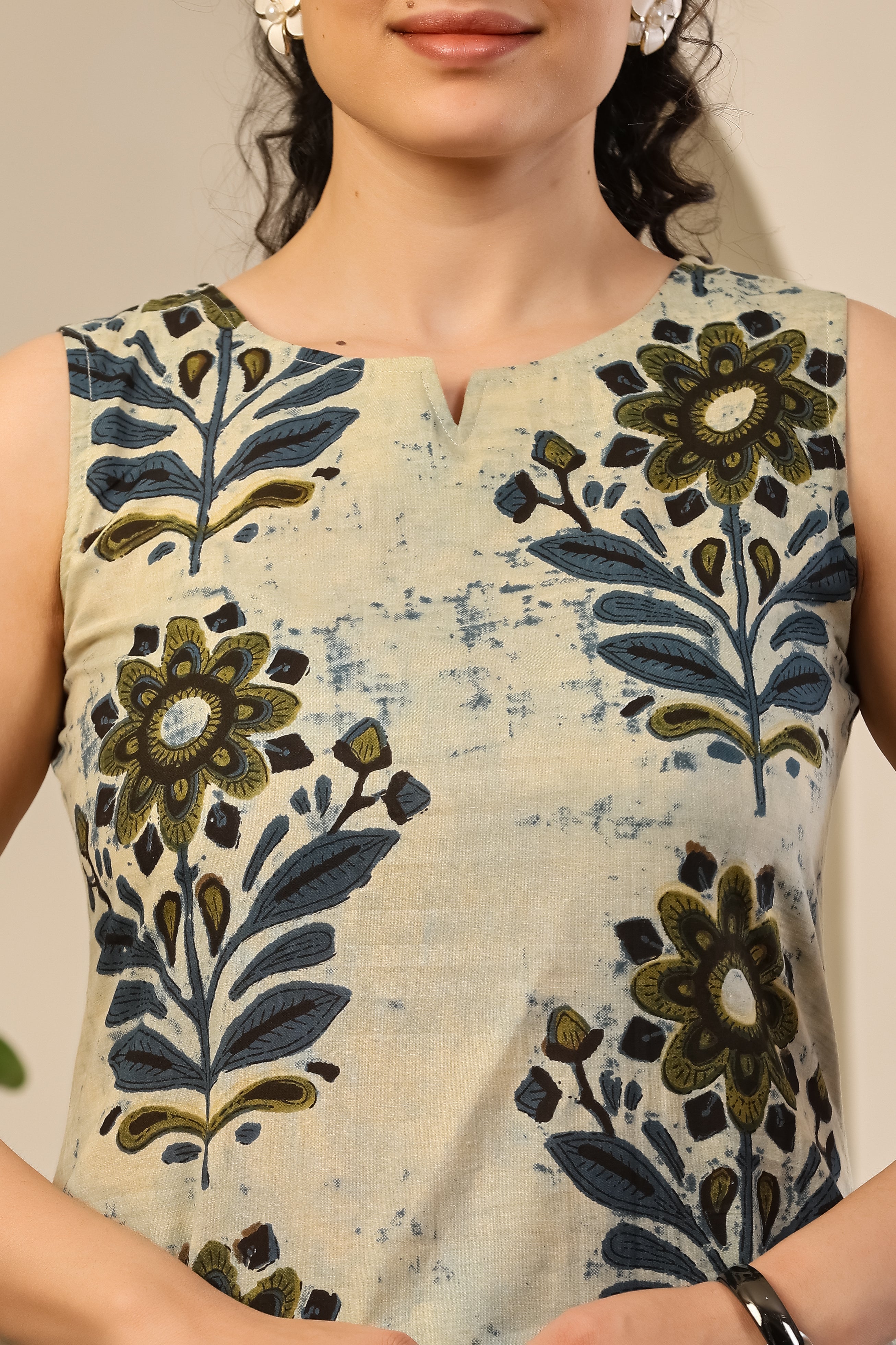 Ivory Bloom Printed Co-ord Set