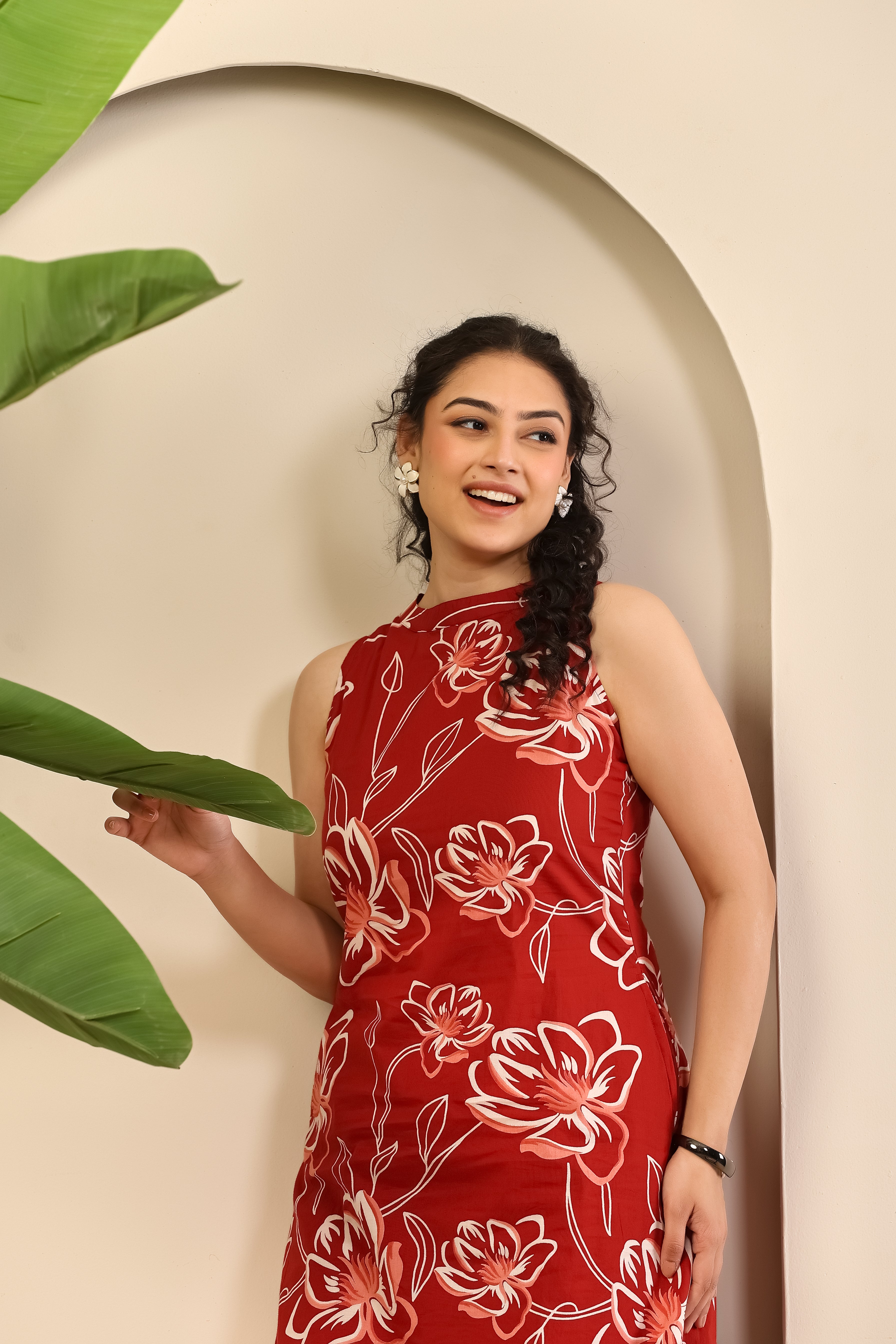 Scarlet Bloom Printed Co-ord Set