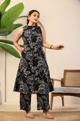 Noir Bloom Printed Co-ord Set
