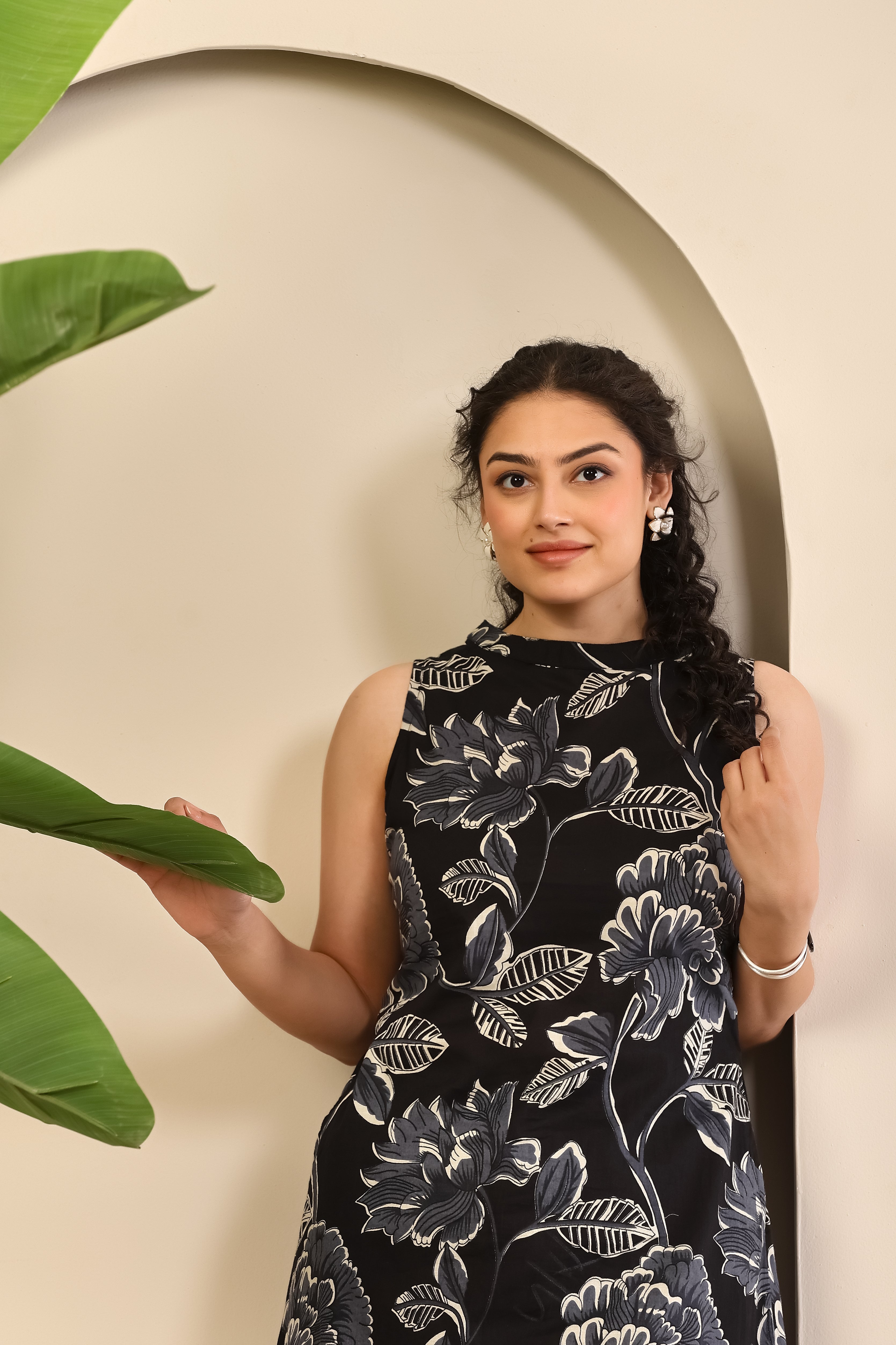Noir Bloom Printed Co-ord Set