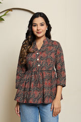 Twilight Bloom Peplum