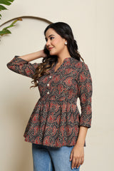 Twilight Bloom Peplum