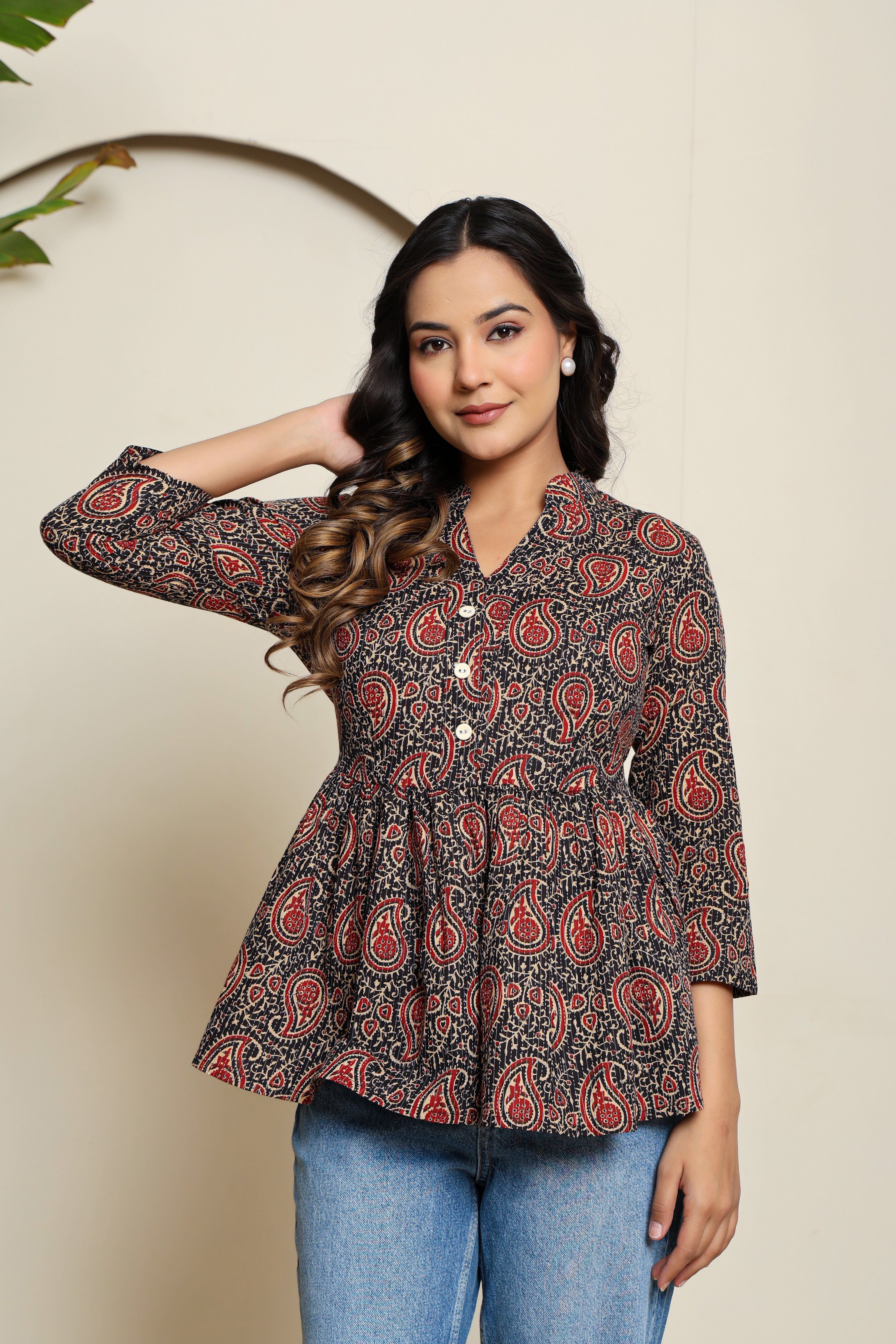 Twilight Bloom Peplum