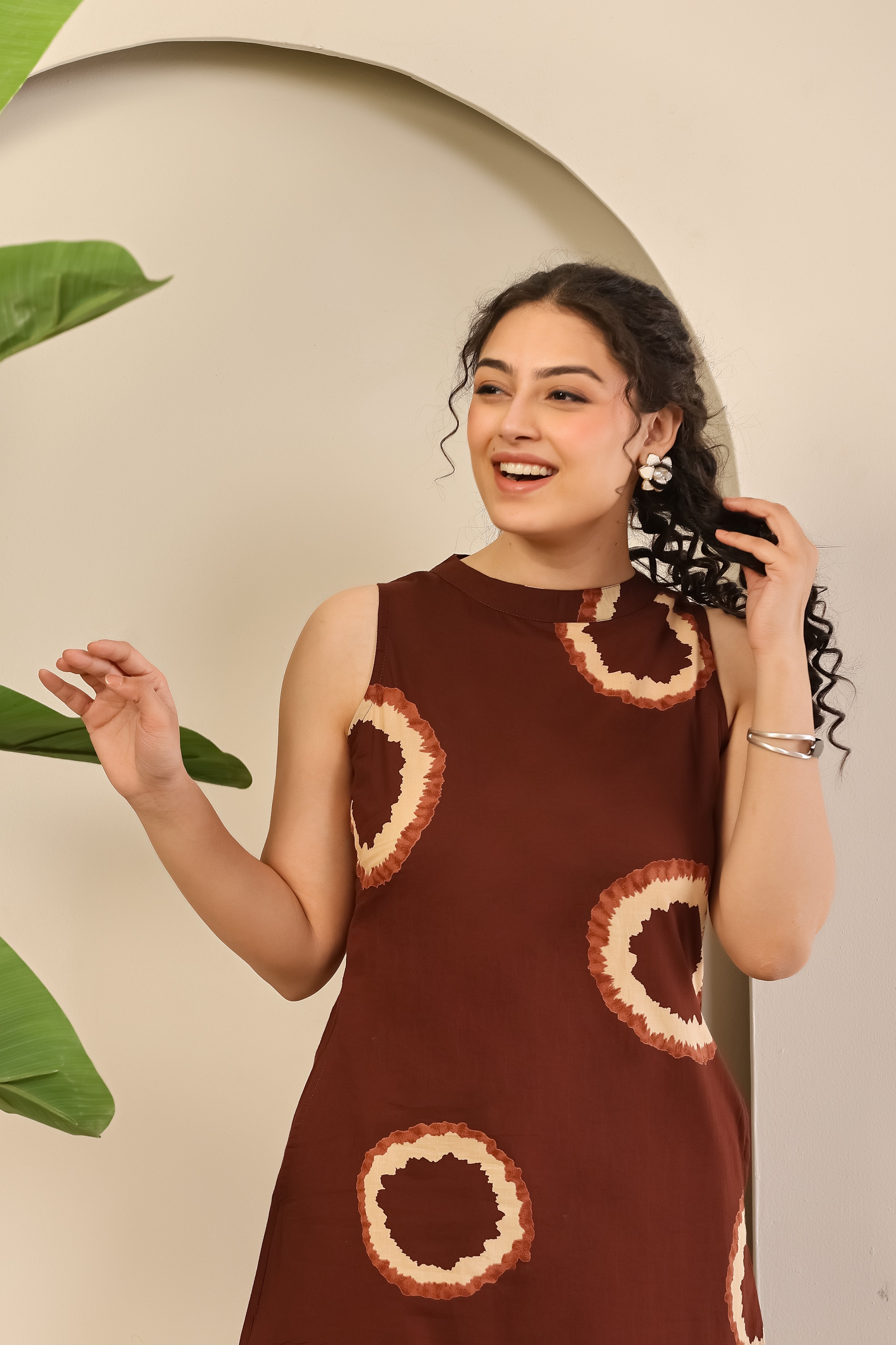Cocoa Ring Printed Co-ord Set