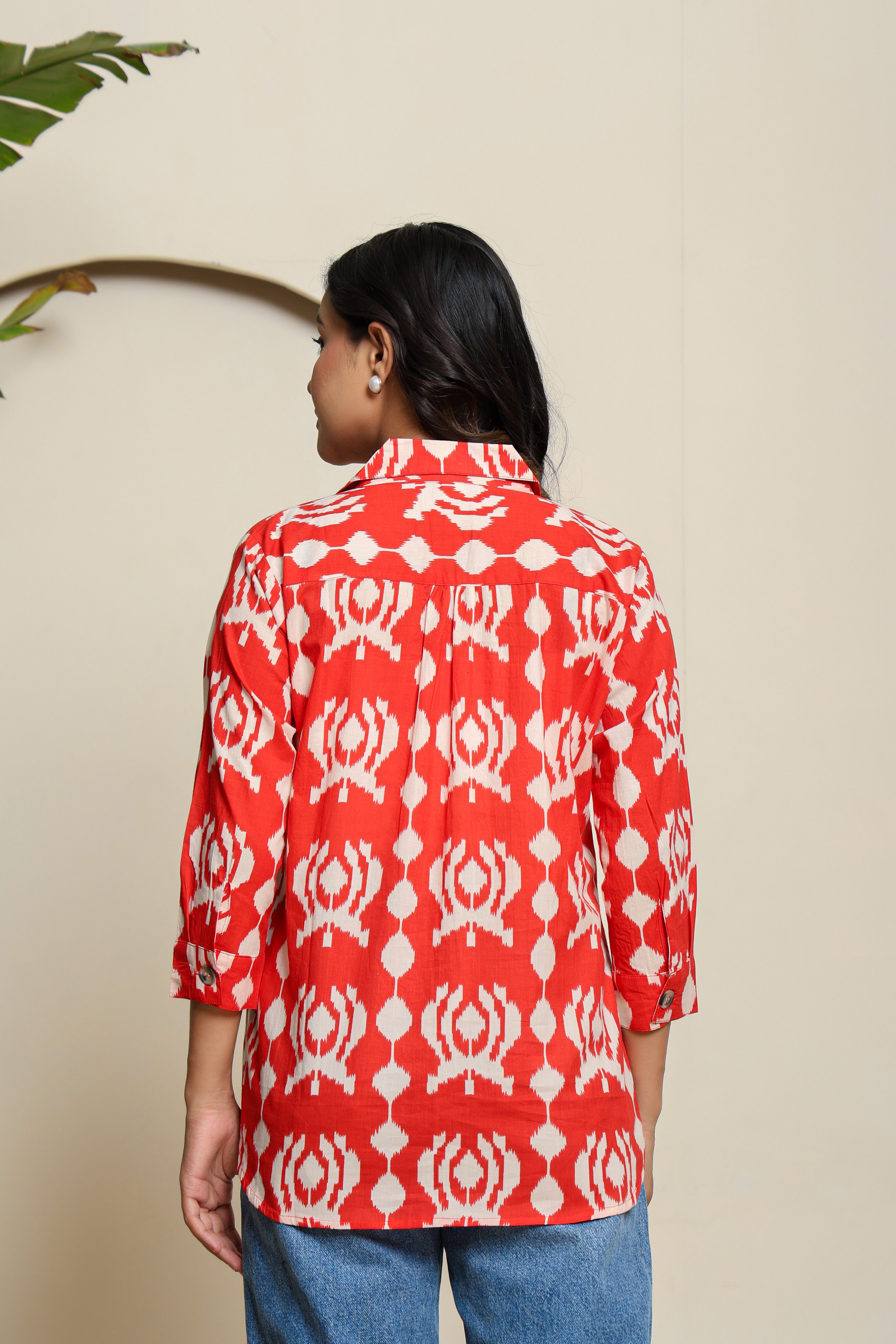 Sunset Vibe Henley Shirt