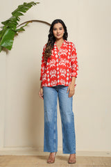 Sunset Vibe Henley Shirt