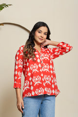 Sunset Vibe Henley Shirt