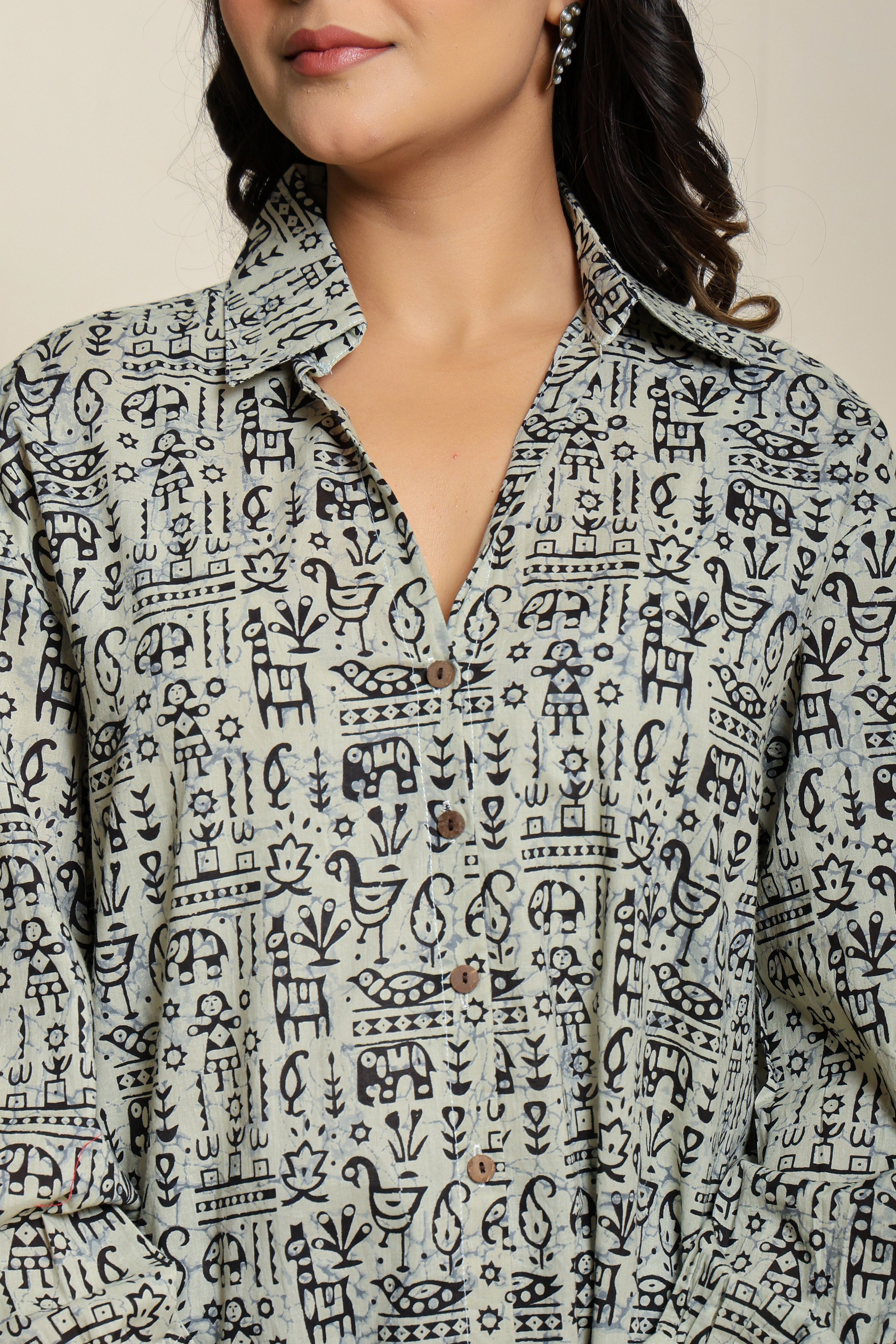 Ivory Essence Cotton Shirt