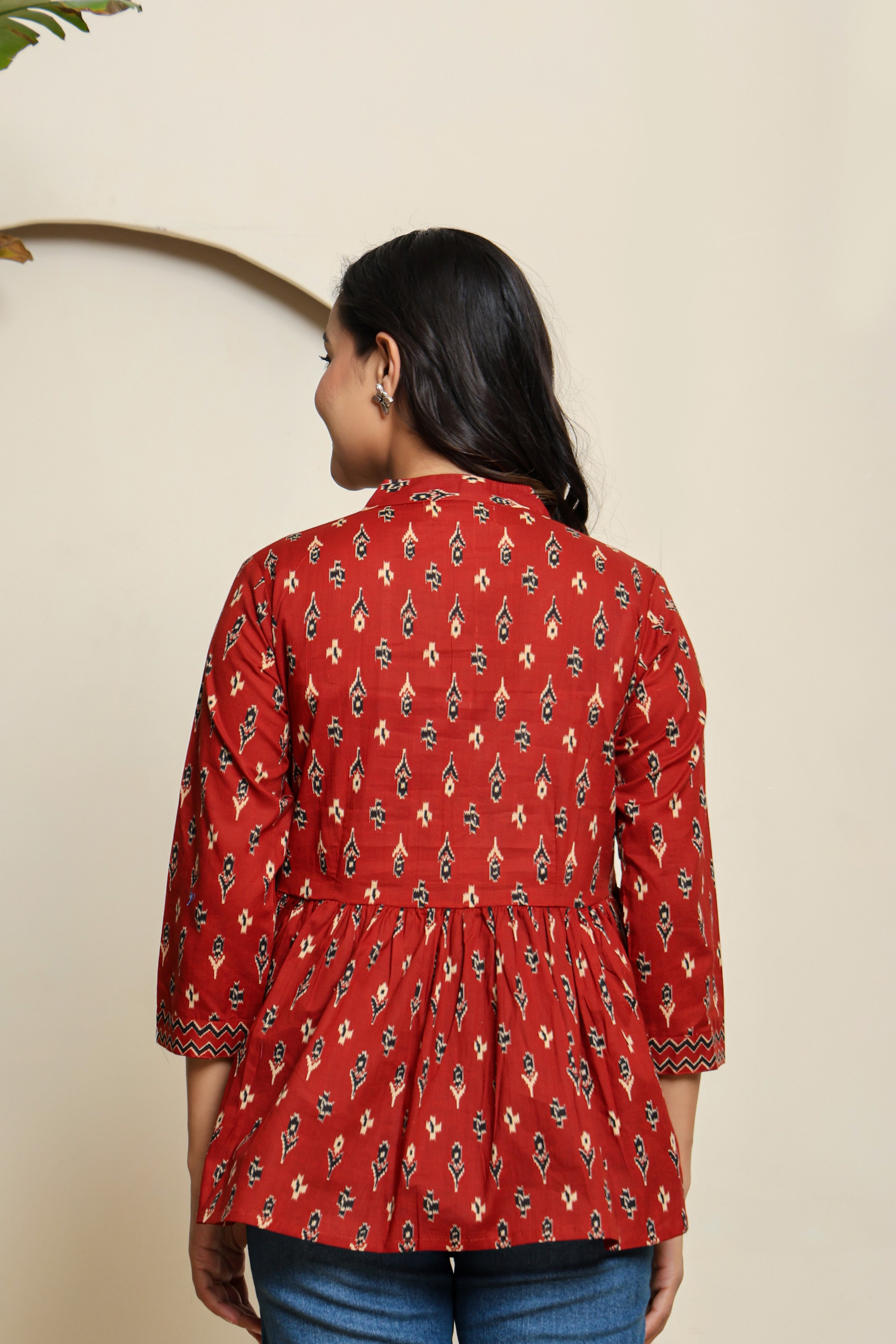 Ruby Bloom Peplum Top