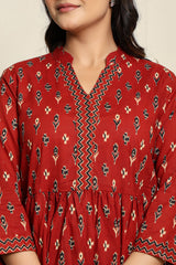 Ruby Bloom Peplum Top