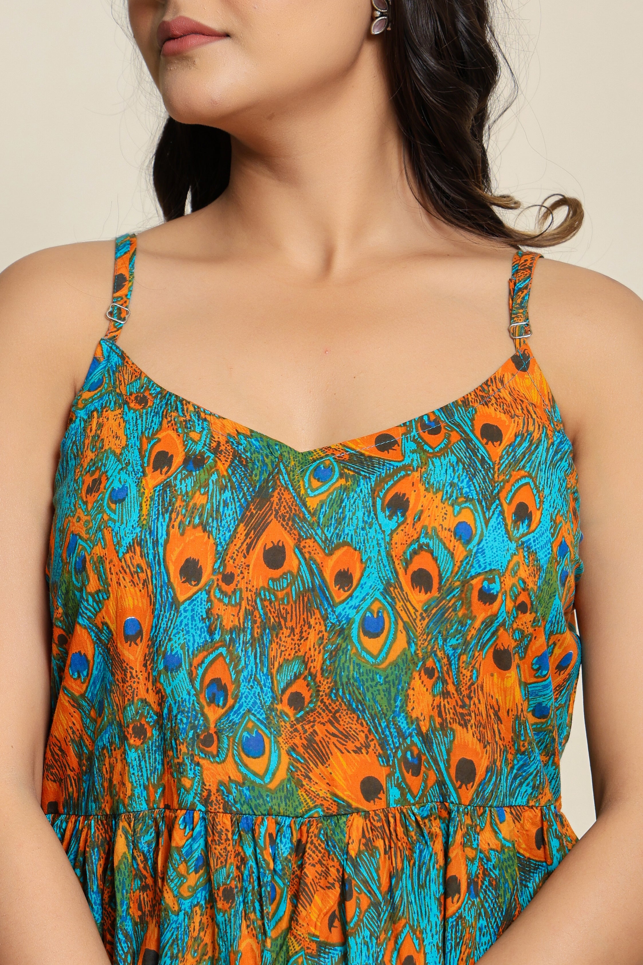 Verdant Vibe Spaghetti Top
