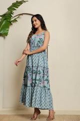 Mint Melody Tiered Dress