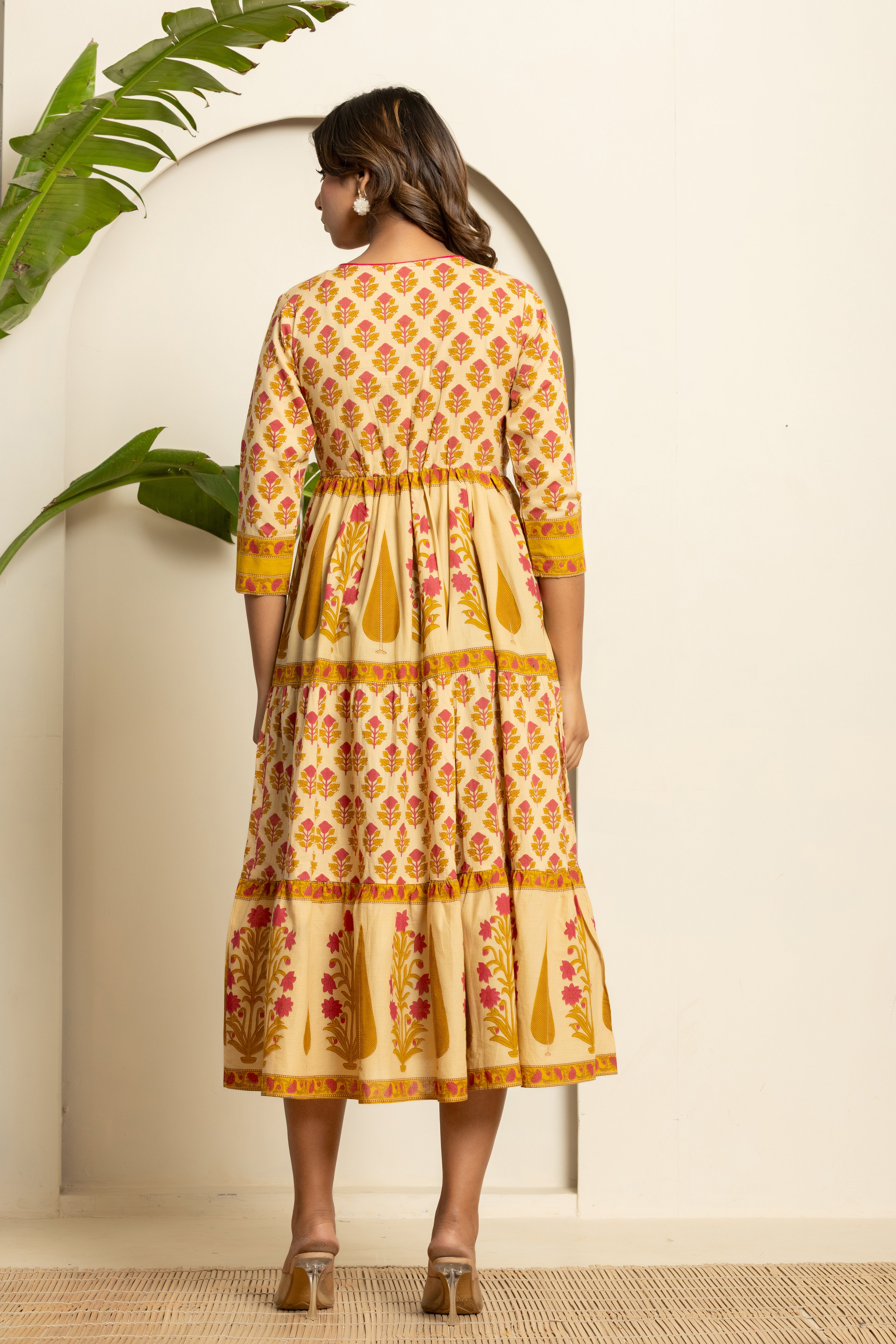 Floral Essence Cotton Dress