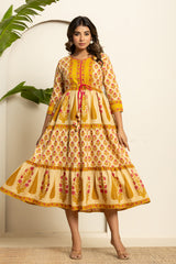 Floral Essence Cotton Dress
