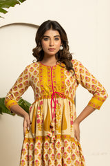 Floral Essence Cotton Dress