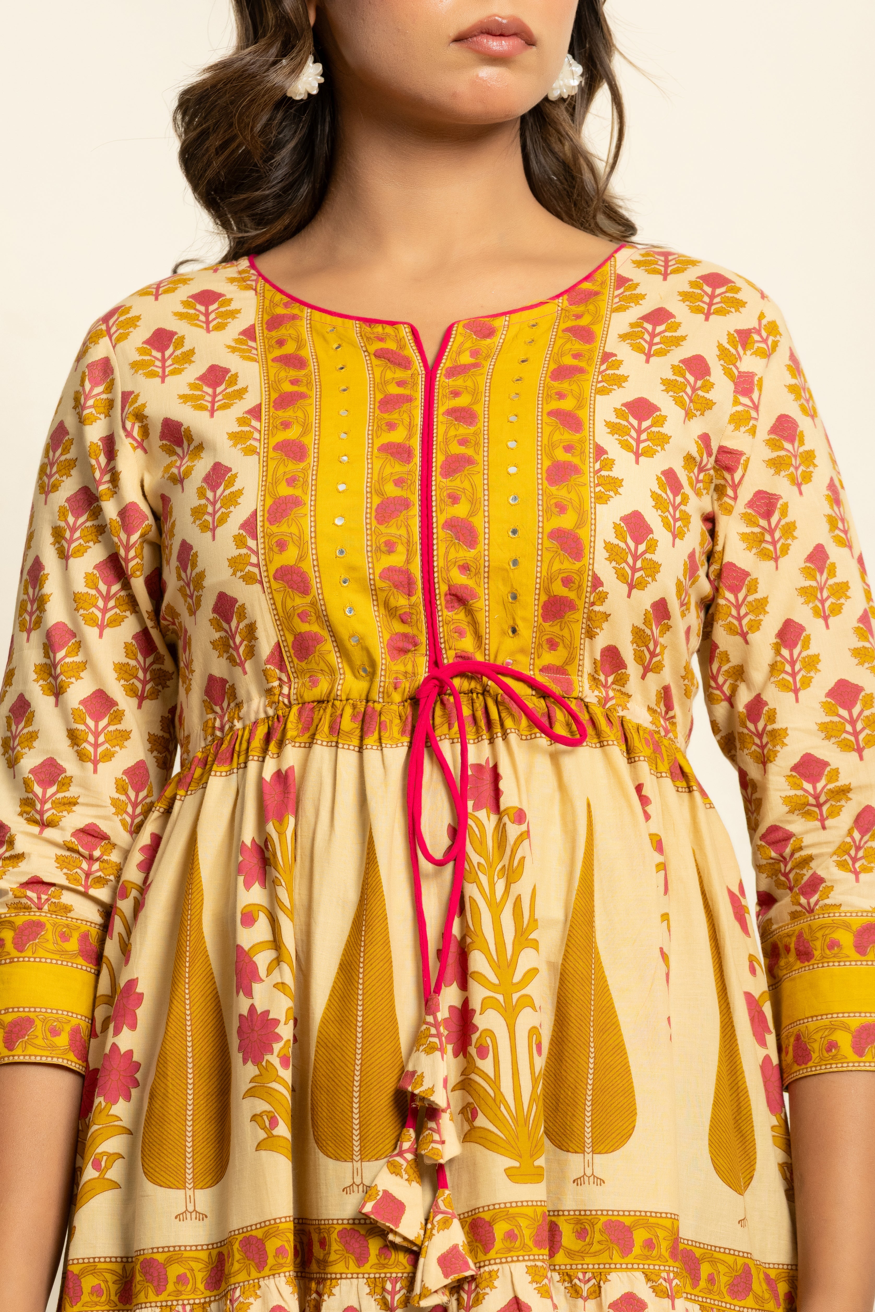 Floral Essence Cotton Dress