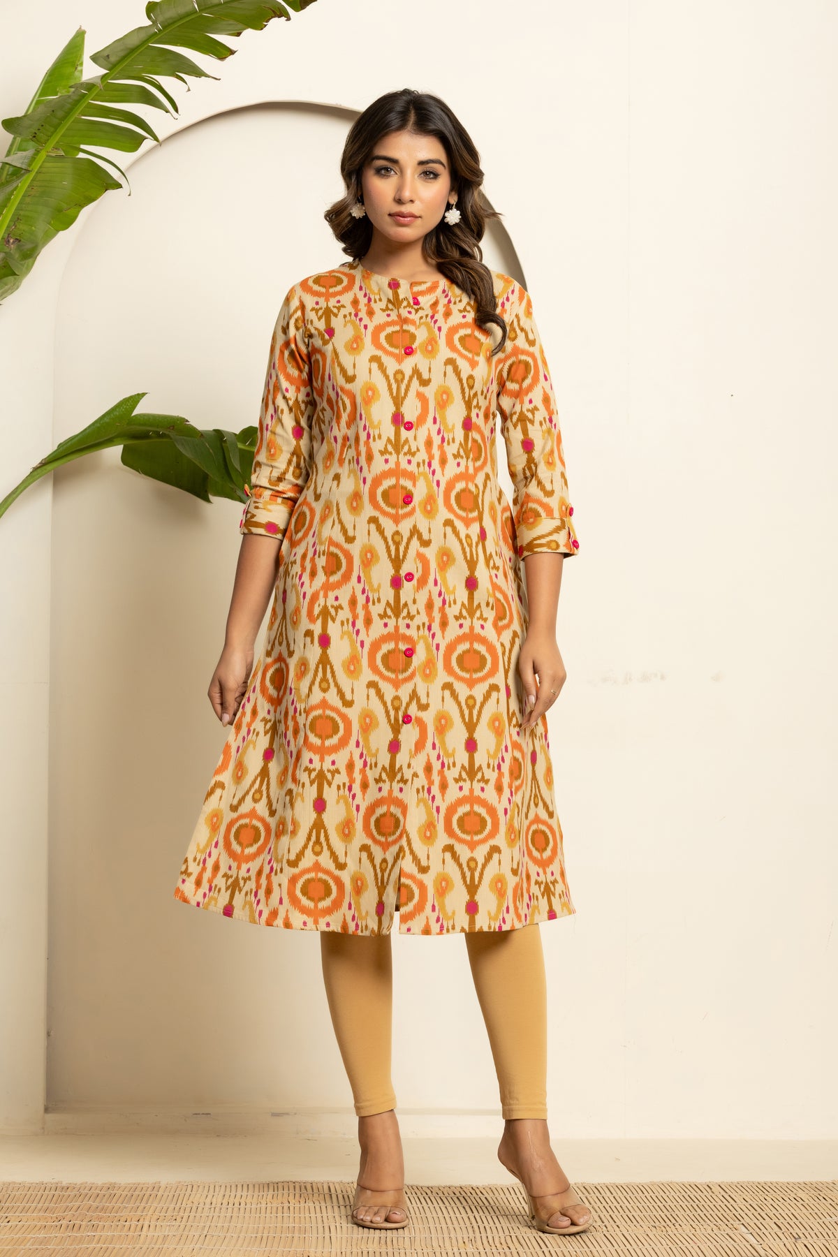 Cotton Flex Aline Kurti