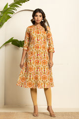Cotton Flex Aline Kurti
