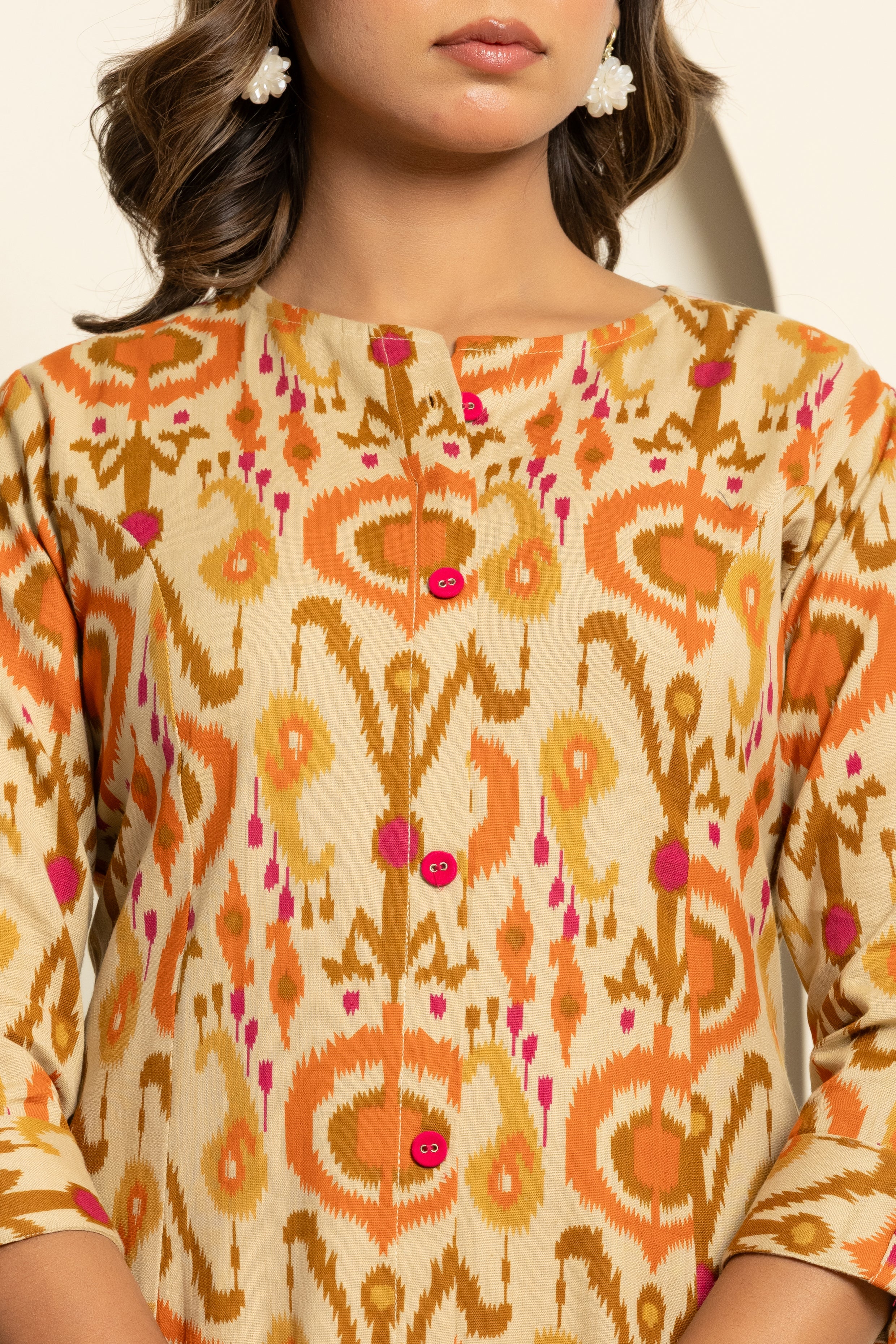 Cotton Flex Aline Kurti
