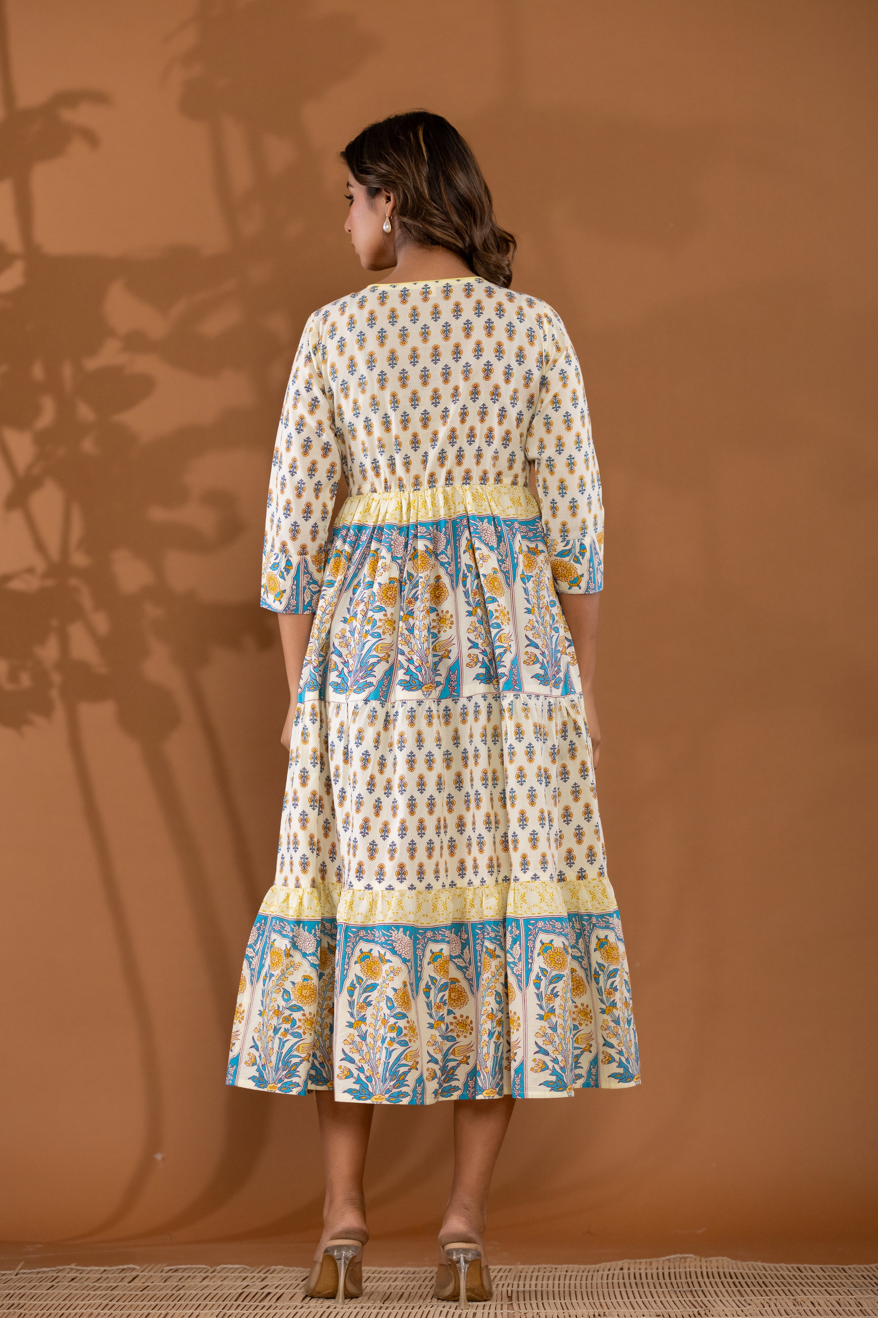 Sunshine Blooms Cotton Dress