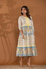 Sunshine Blooms Cotton Dress