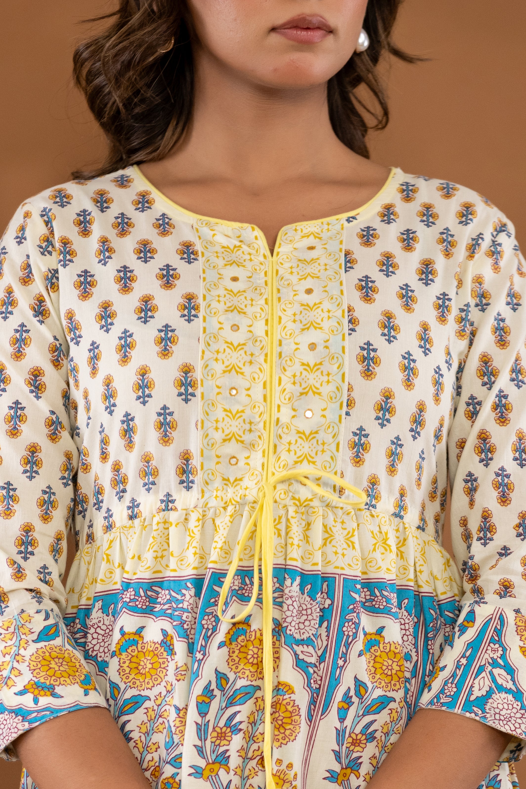 Sunshine Blooms Cotton Dress