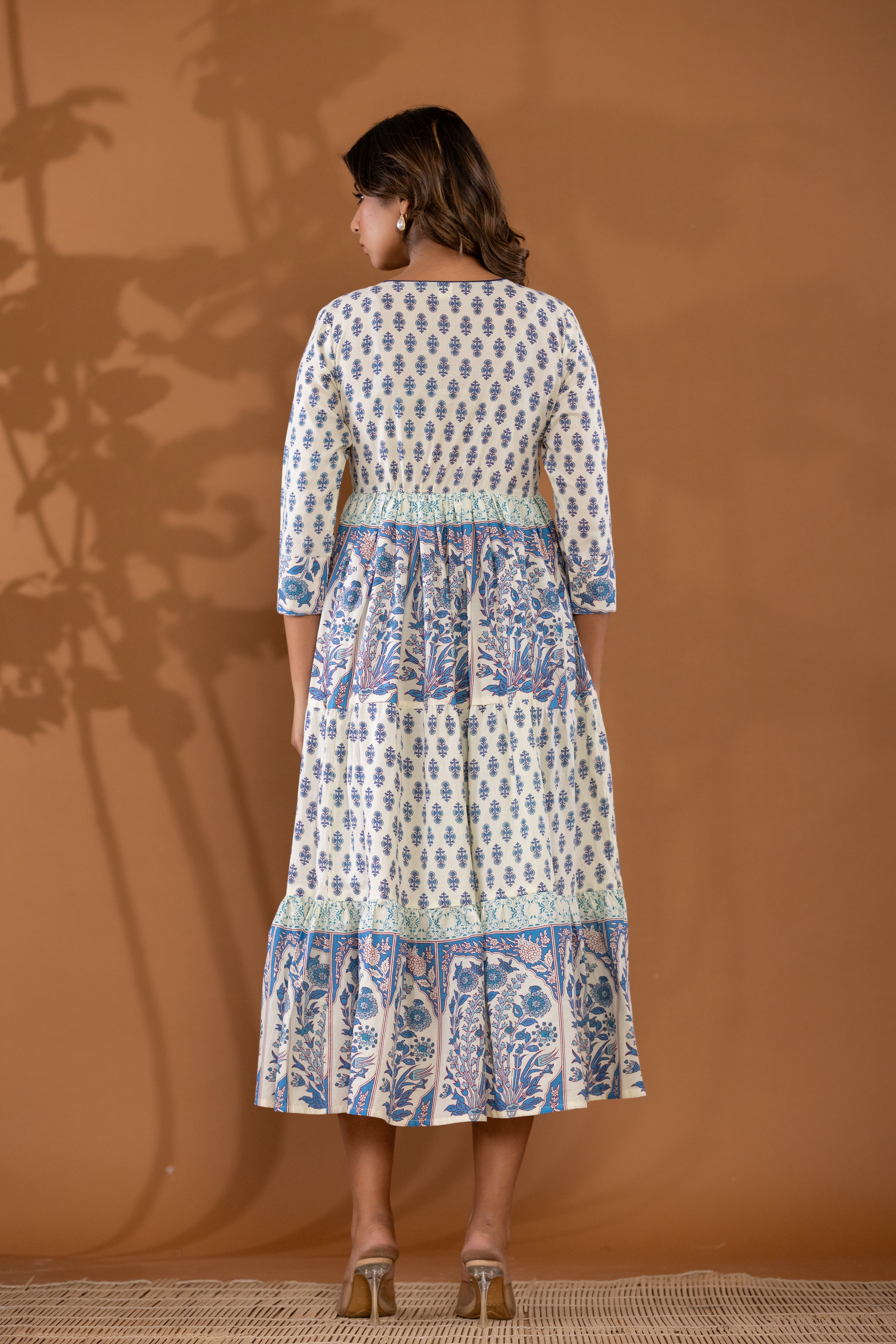 Sunlit Garden Tiered Dress