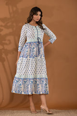Sunlit Garden Tiered Dress