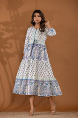 Sunlit Garden Tiered Dress