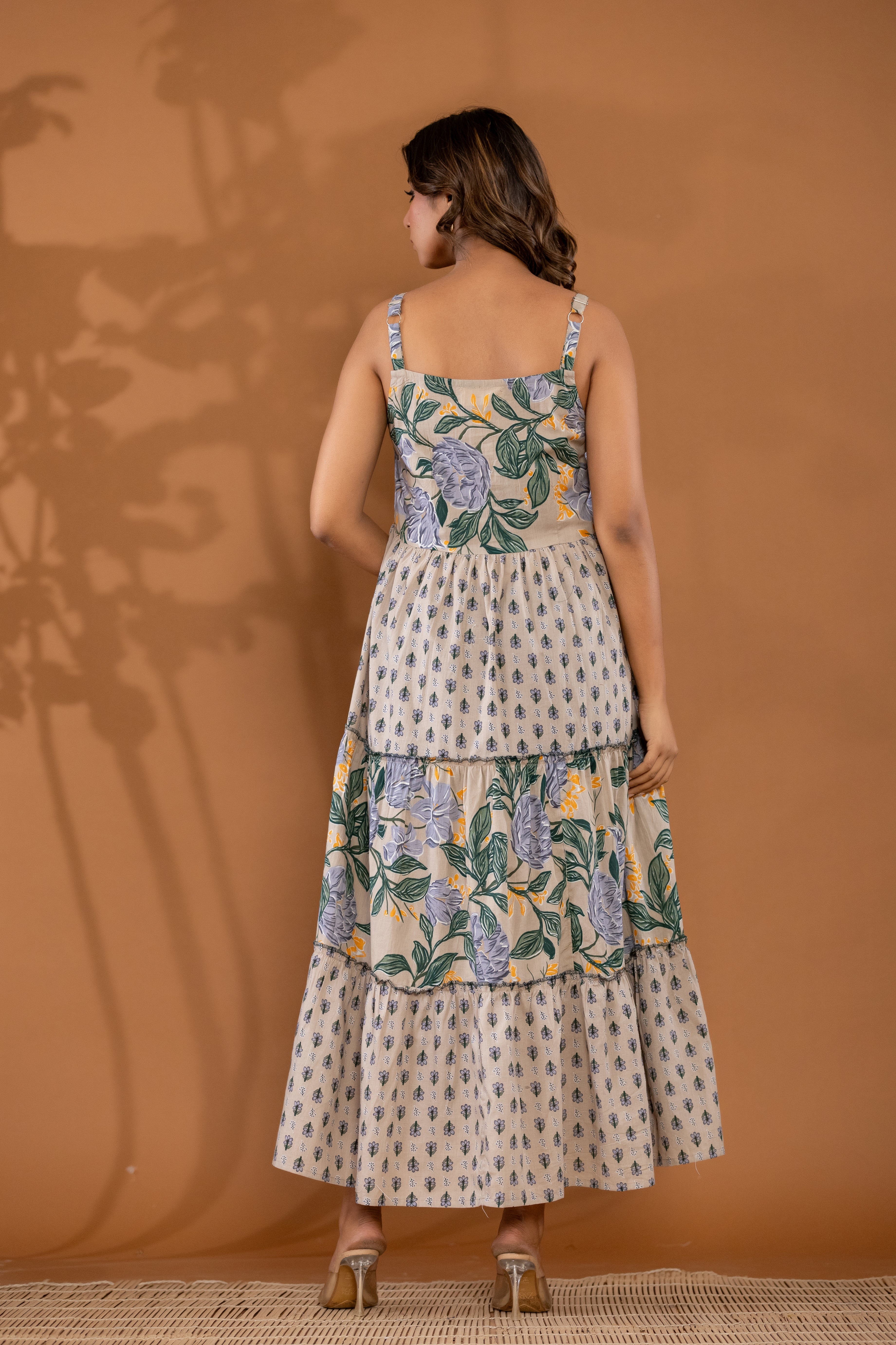 Floral Serenade Cotton Dress