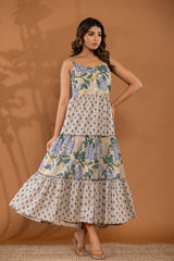 Floral Serenade Cotton Dress