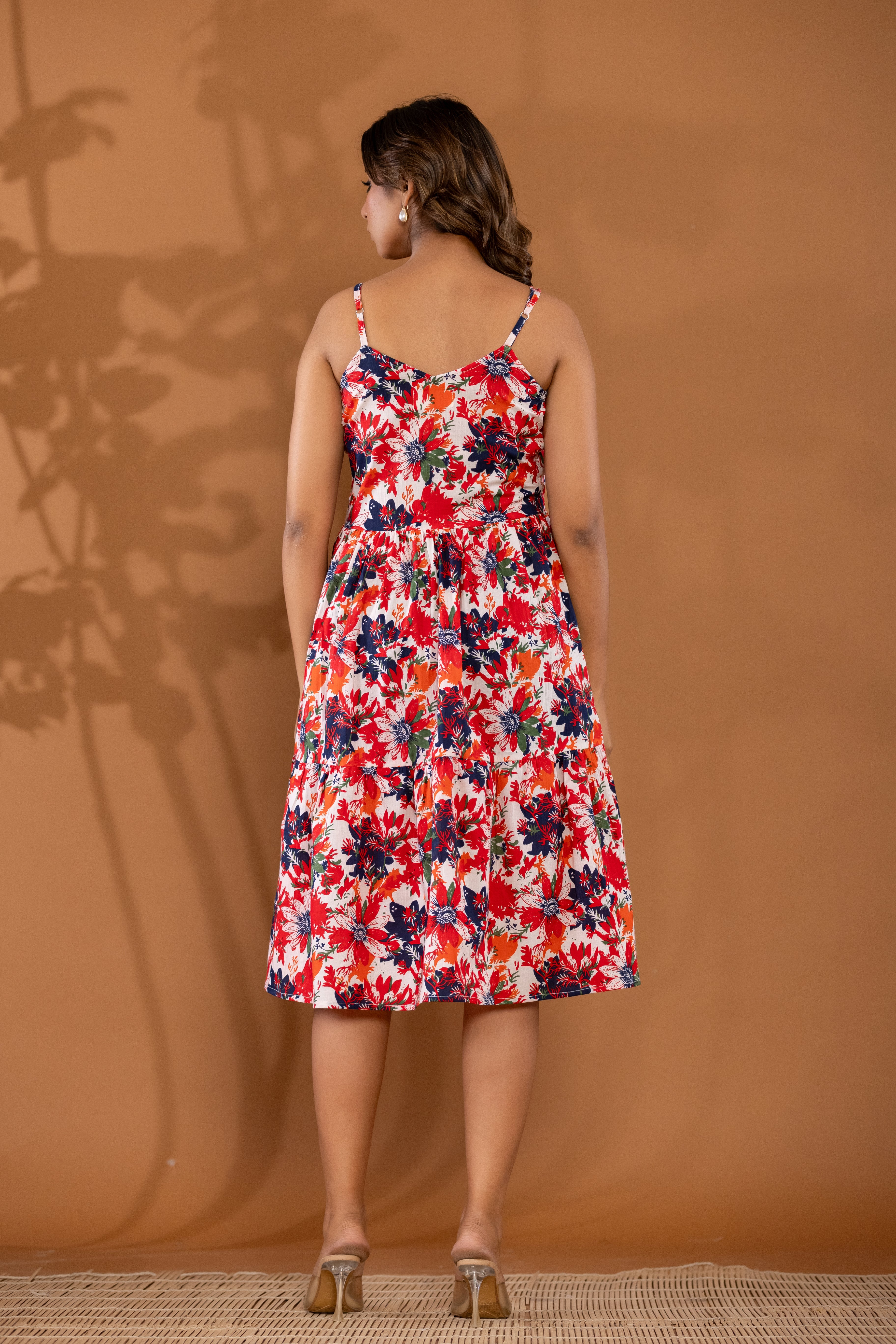 Floral Fiesta Cotton Dress