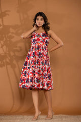 Floral Fiesta Cotton Dress