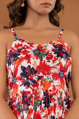 Floral Fiesta Cotton Dress