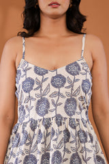Floral Charm Spaghetti Top