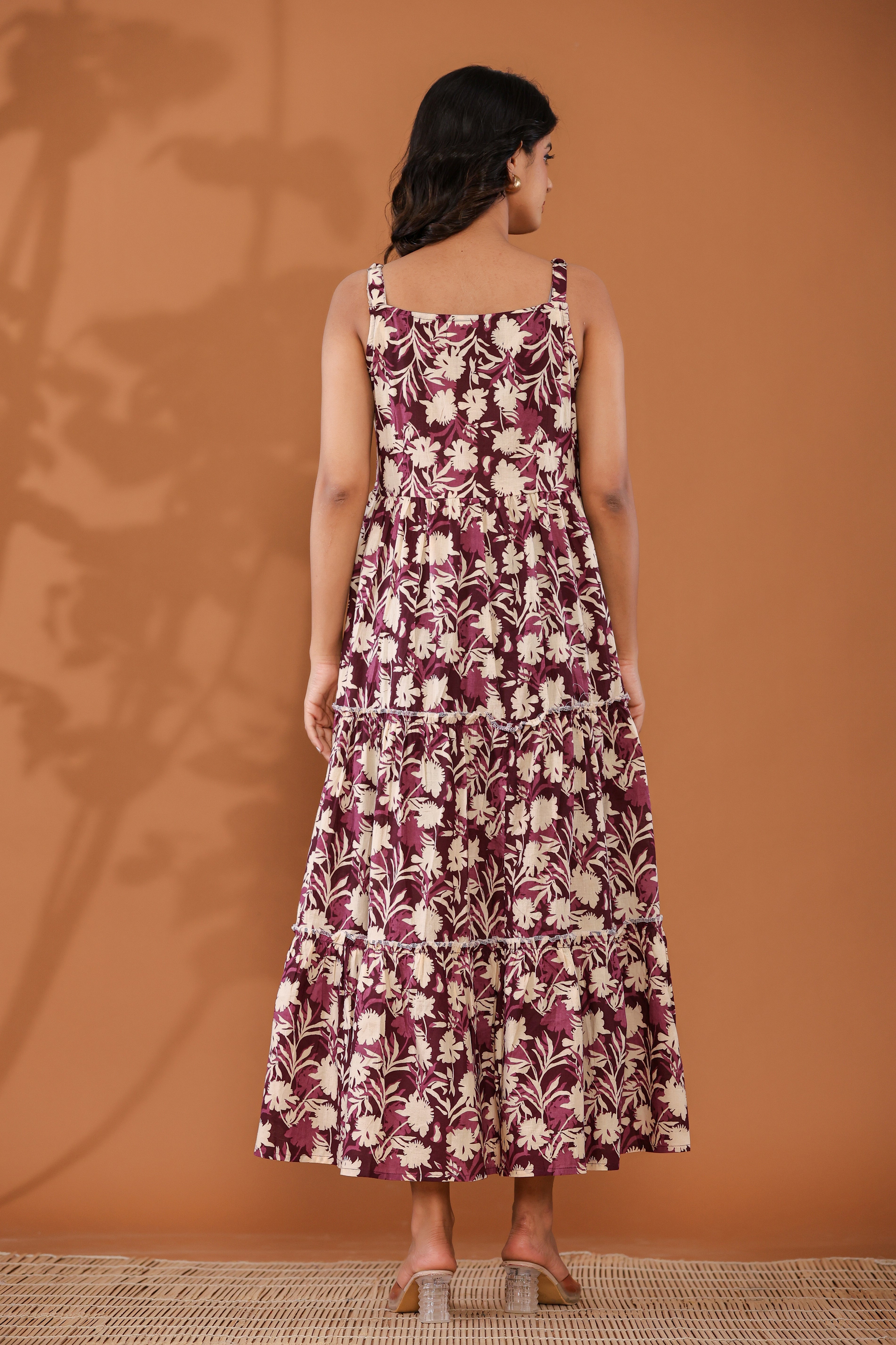 Floral Tiered Summer Dress