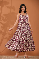 Floral Tiered Summer Dress