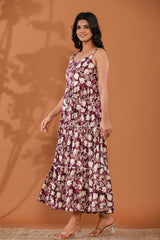 Floral Tiered Summer Dress