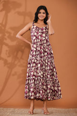 Floral Tiered Summer Dress